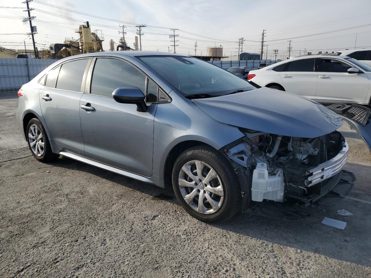 2020 Toyota Corolla VIN JTDEPRAE6LJ100179 Copart auction photo, front end damage thumbnail 4