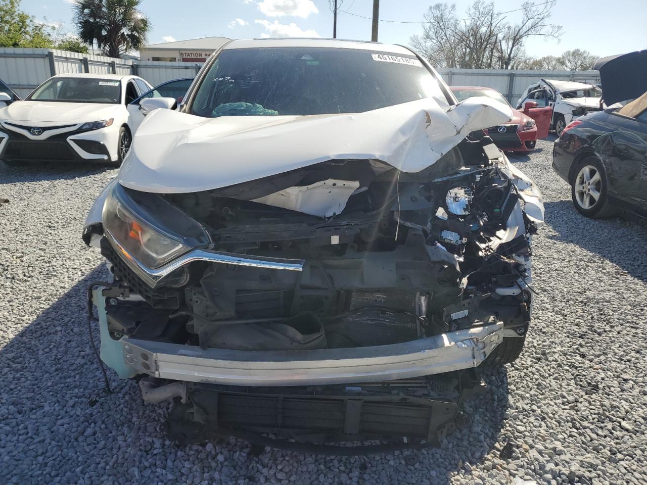 2019 Honda CR-V VIN 5J6RW1H59KL006676 Copart auction photo, front end damage thumbnail 5