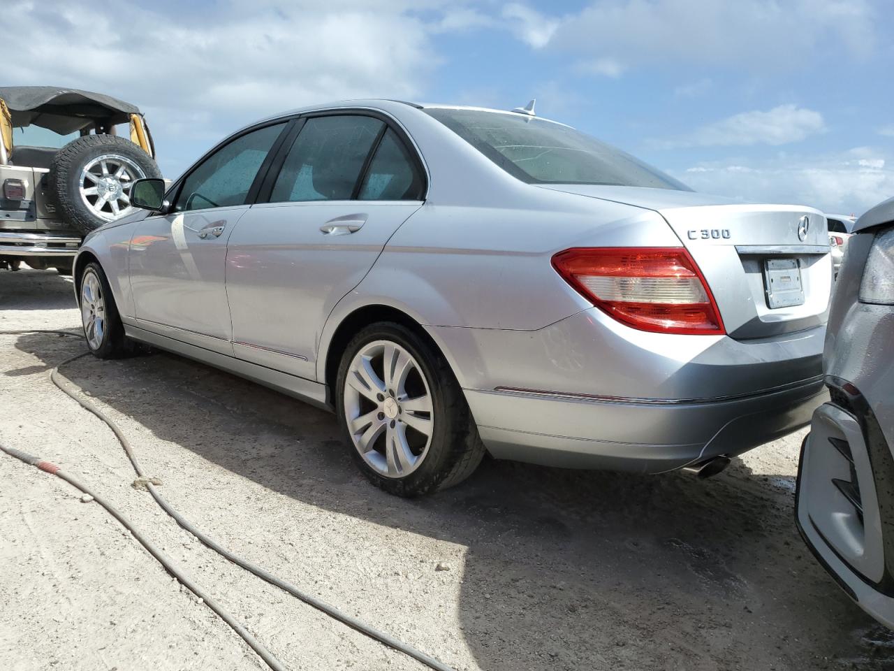 2008 Mercedes-Benz C-klasse VIN WDDGF54X38F042954 Copart auction photo, water/flood damage thumbnail 2