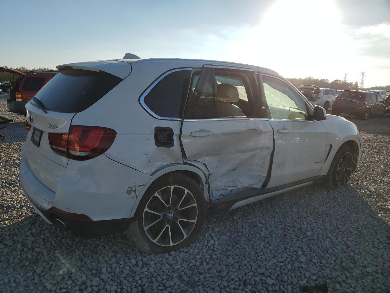 2017 BMW X5 VIN 5UXKR0C30H0V71177 Copart auction photo, side damage thumbnail 3
