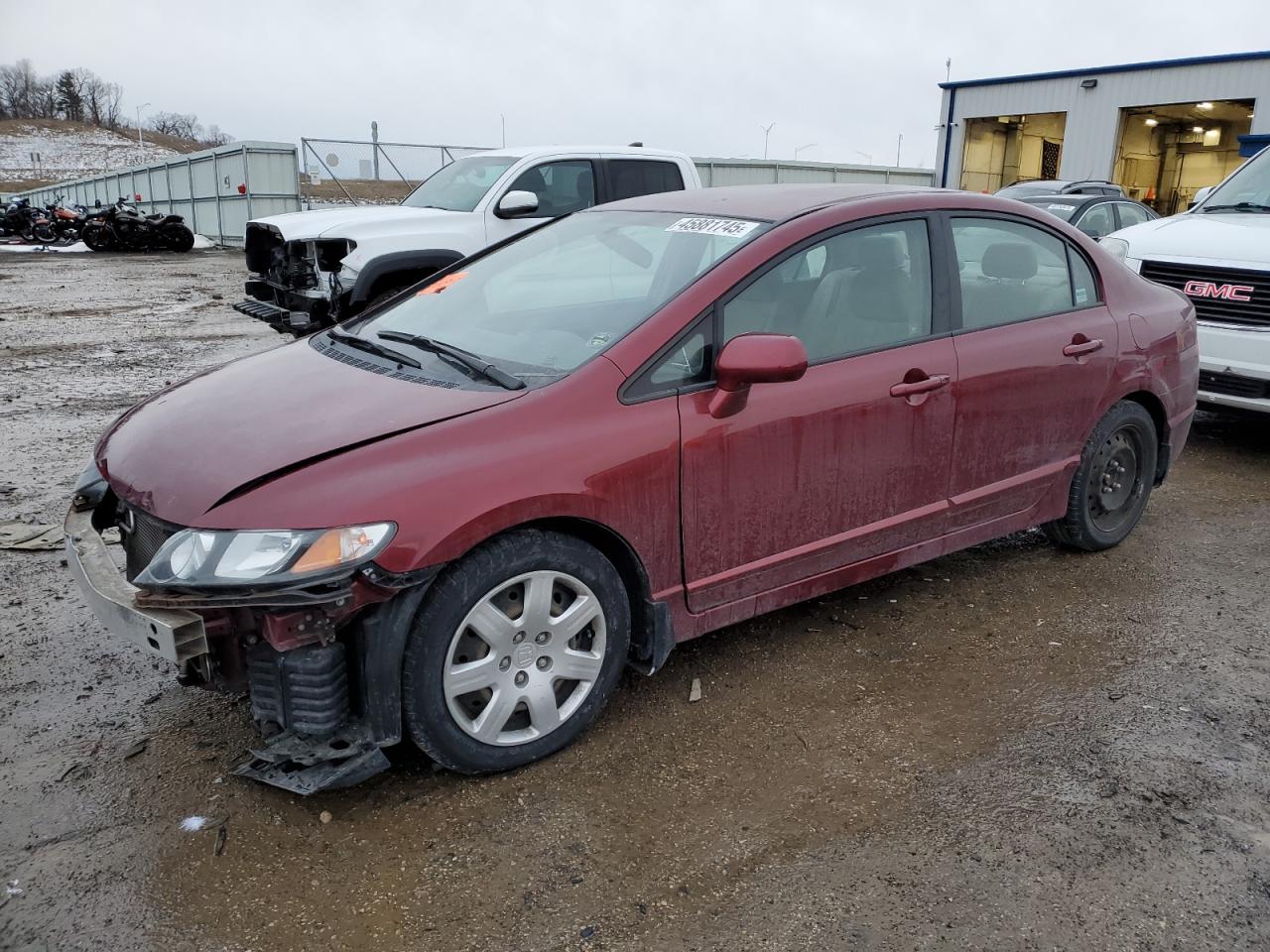 2010 Honda Civic VIN 19XFA1F58AE009456