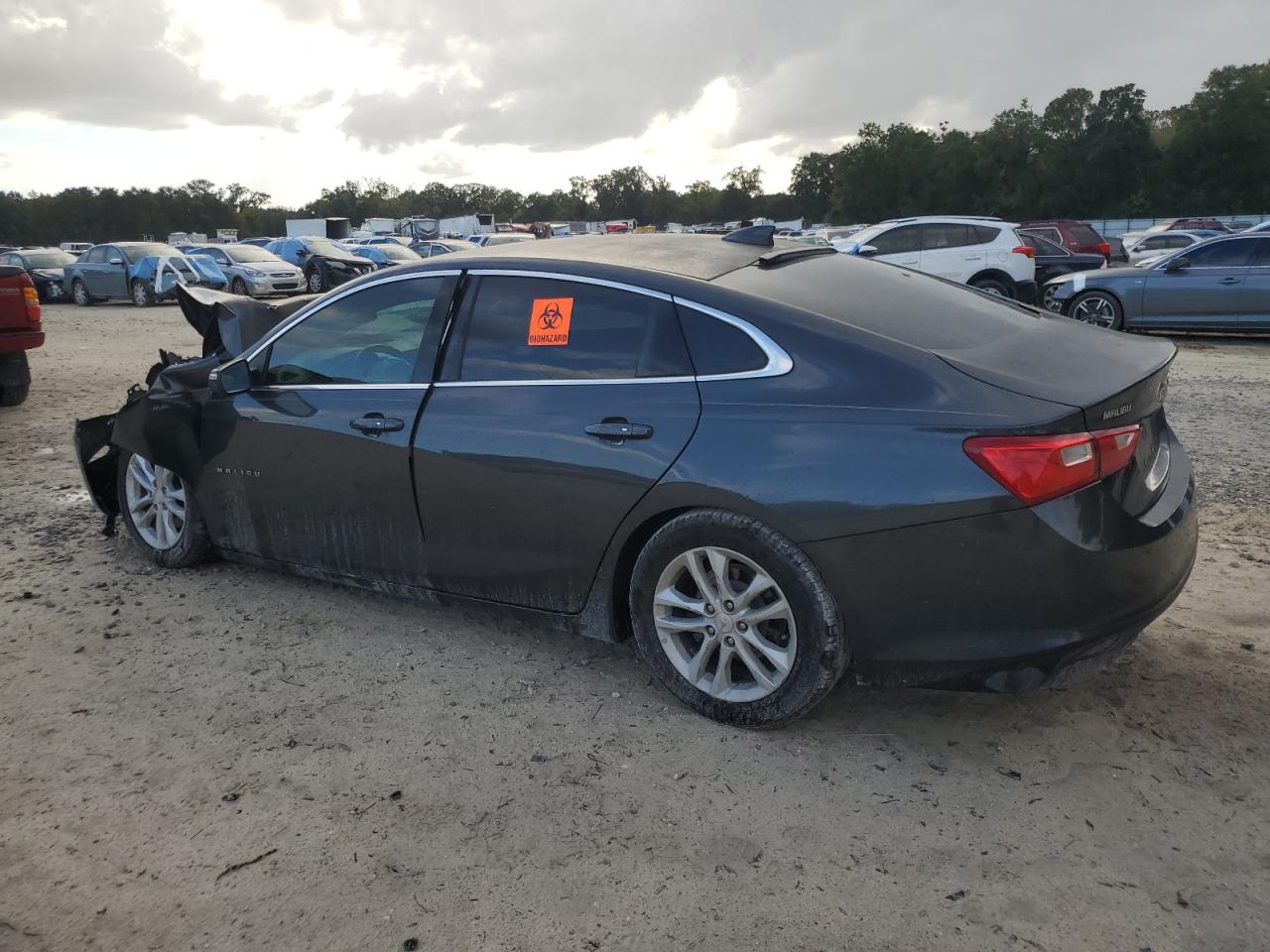 2017 Chevrolet Malibu VIN 1G1ZE5ST6HF167770 Copart auction photo, front end / minor dent/scratches damage thumbnail 2