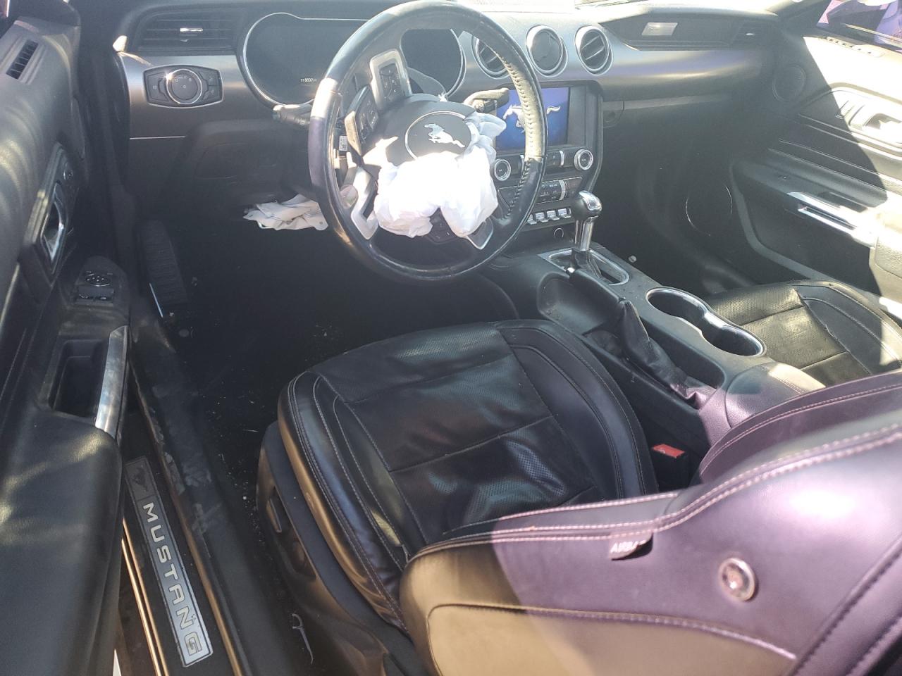 2021 Ford Mustang VIN 1FA6P8CF3M5110320 Copart auction photo, front end damage thumbnail 8