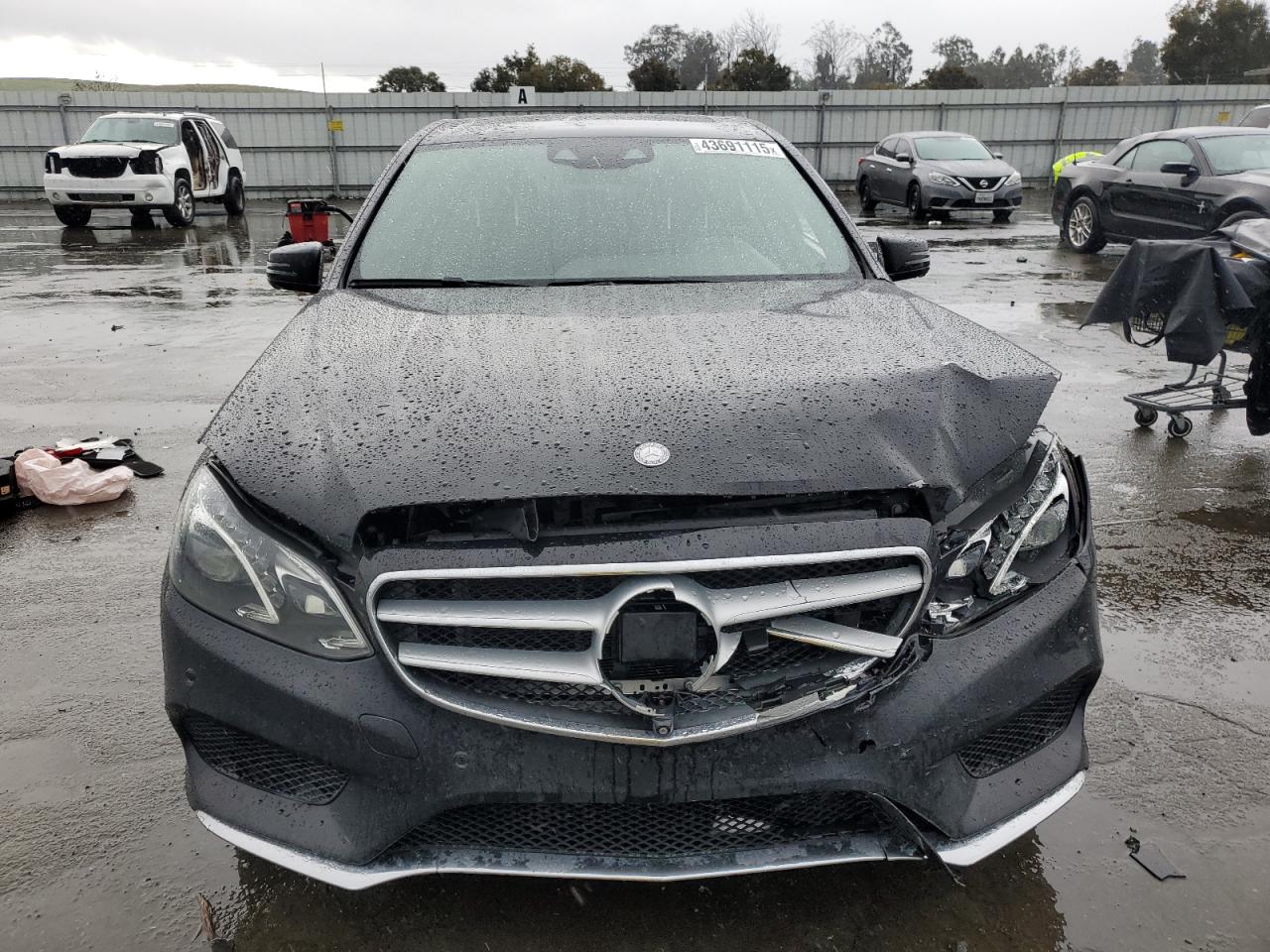 2014 Mercedes-Benz E-klasse VIN WDDHF5KB4EA994978 Copart auction photo, front end damage thumbnail 5