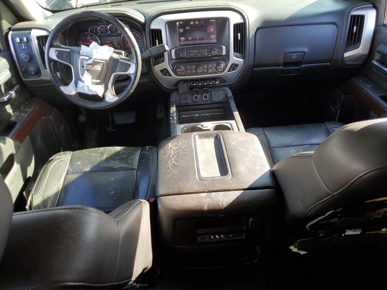 2015 GMC Sierra VIN 3GTU2VEC7FG472647 Copart auction photo, front end / side damage thumbnail 8