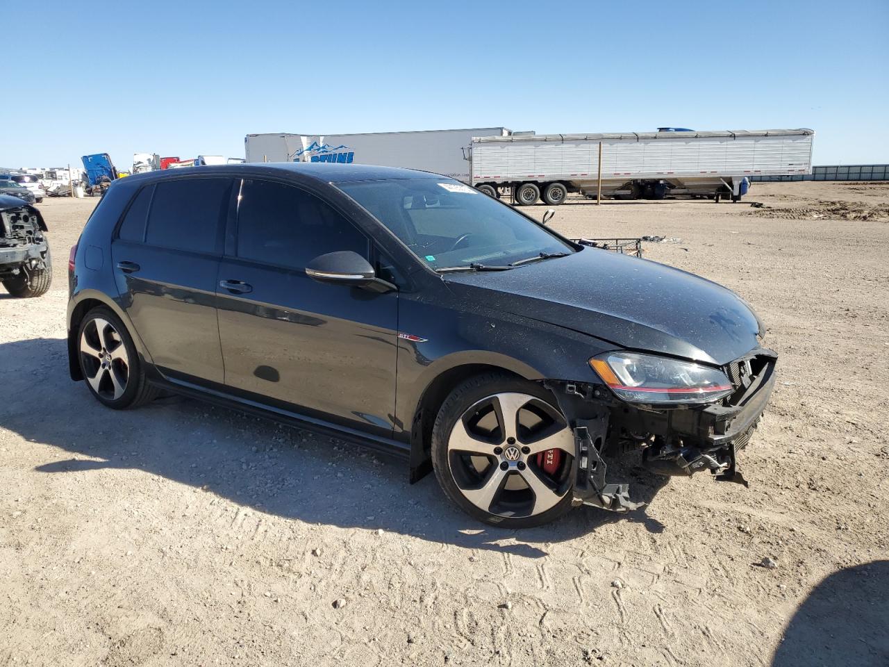 2017 Volkswagen GTI VIN 3VW447AU1HM048743 Copart auction photo, front end damage thumbnail 4