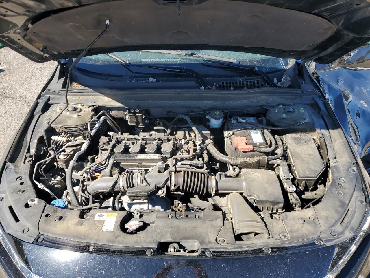 2020 Honda Accord VIN 1HGCV1F59LA022828 Copart auction photo, side / rear end damage thumbnail 12