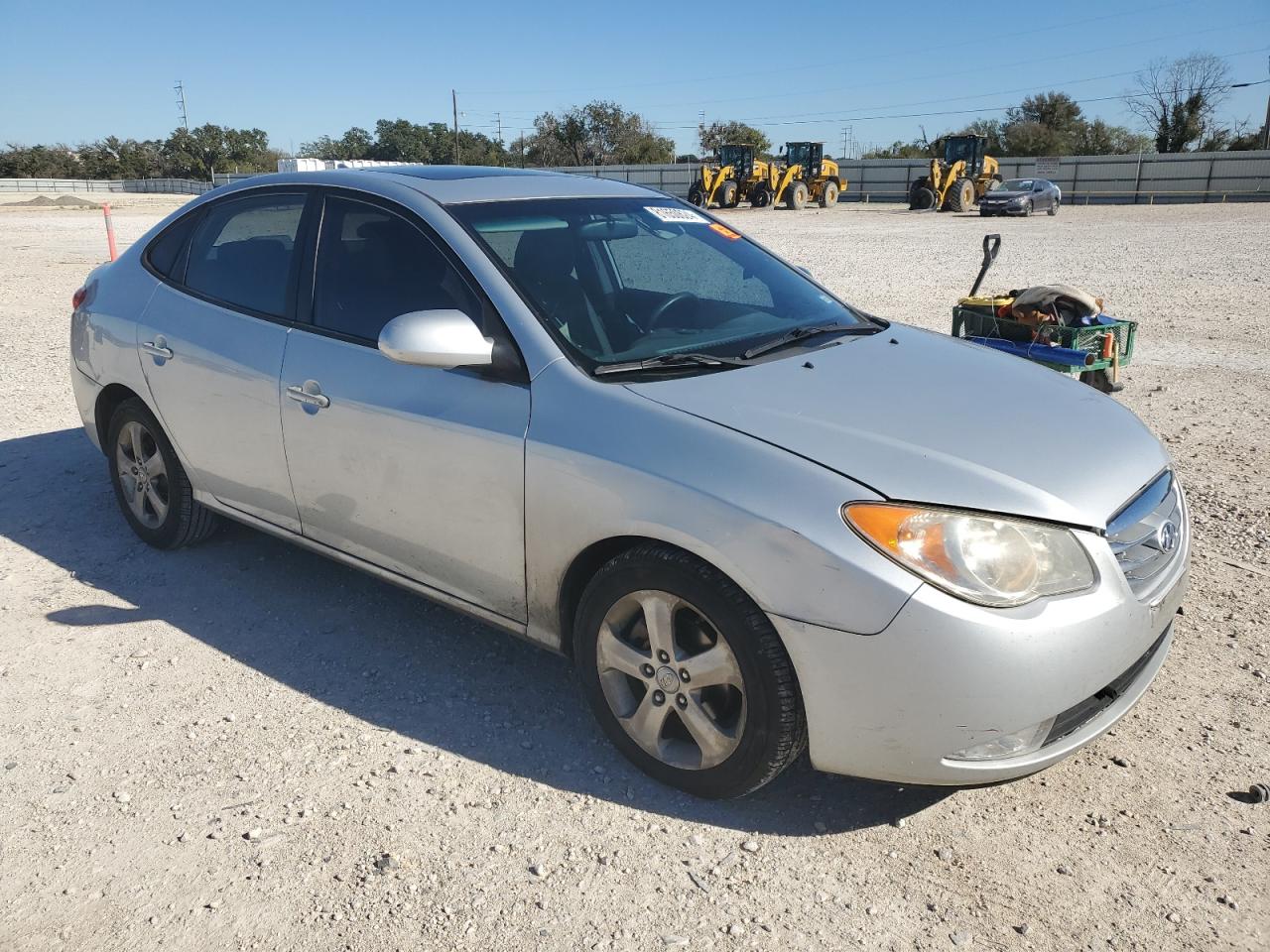 2010 Hyundai Elantra VIN KMHDU4AD0AU138304 Copart auction photo, front end / side damage thumbnail 4