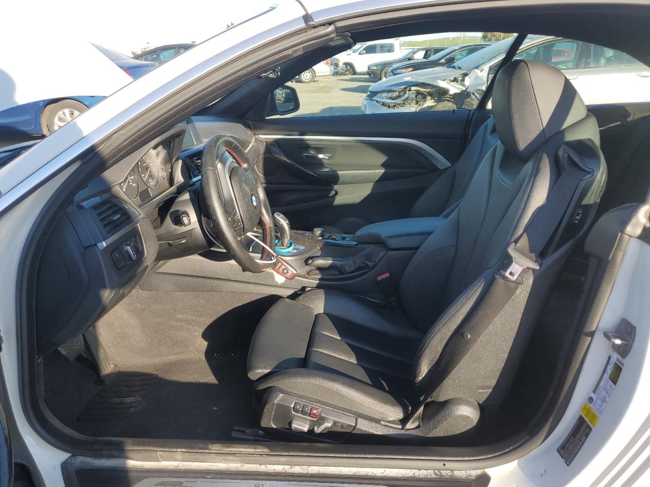 2016 BMW 4er VIN WBA3V7C55G5A25732 Copart auction photo, front end damage thumbnail 7