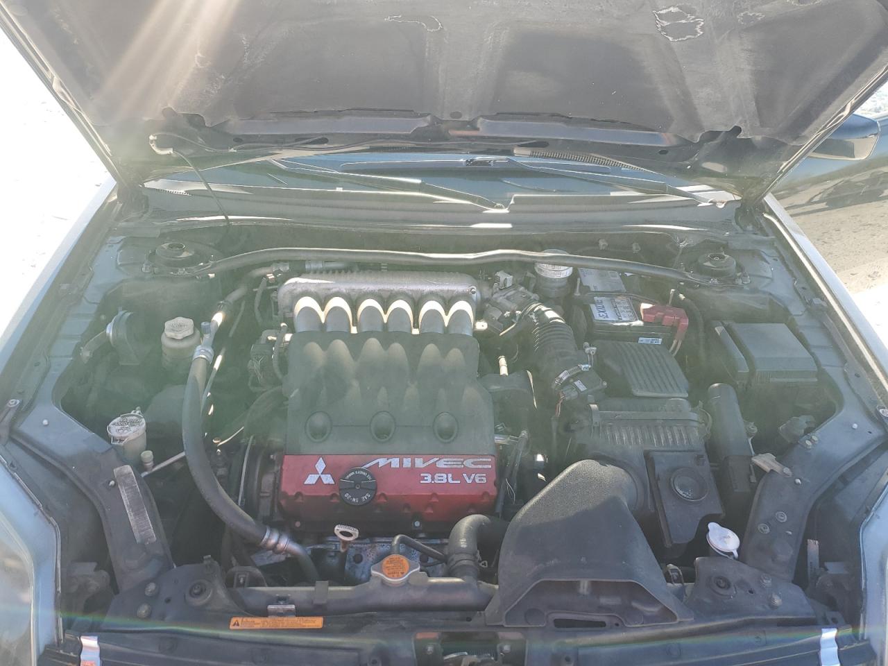 2008 Mitsubishi Galant VIN 4A3AB76T98E024236 Copart auction photo, rear end damage thumbnail 12