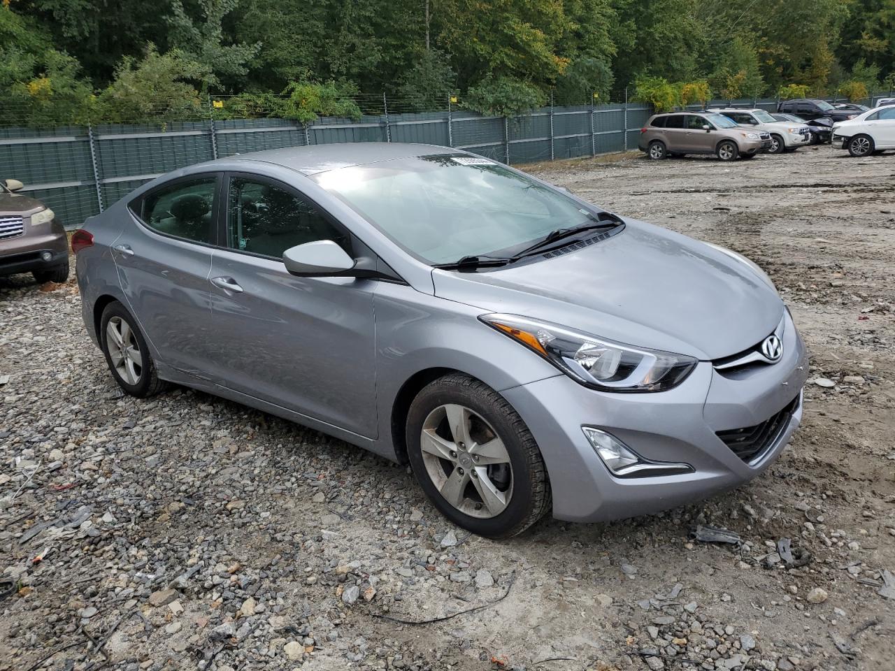 2016 Hyundai Elantra VIN 5NPDH4AE2GH679519 Copart auction photo, undercarriage damage thumbnail 4