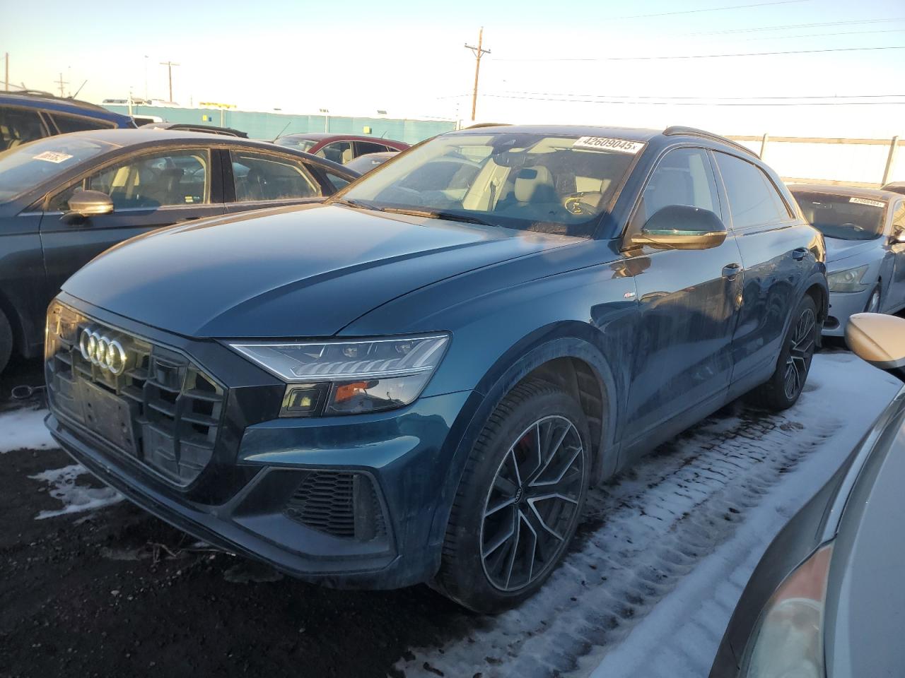 2021 Audi Q8 VIN WA1EVAF18MD043734