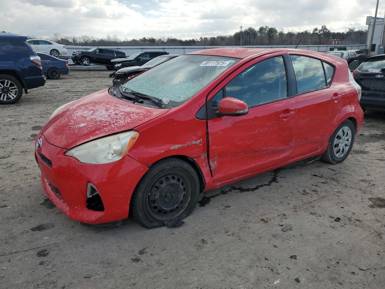2012 Toyota Prius VIN JTDKDTB39C1500663