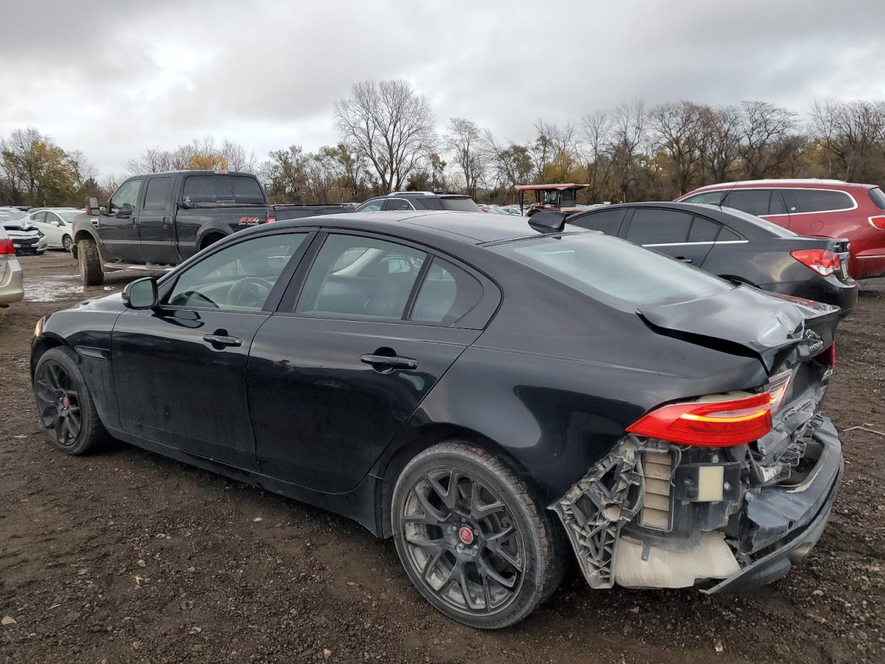 2017 Jaguar XE VIN SAJAJ4BV4HA956249 Copart auction photo, rear end damage thumbnail 2