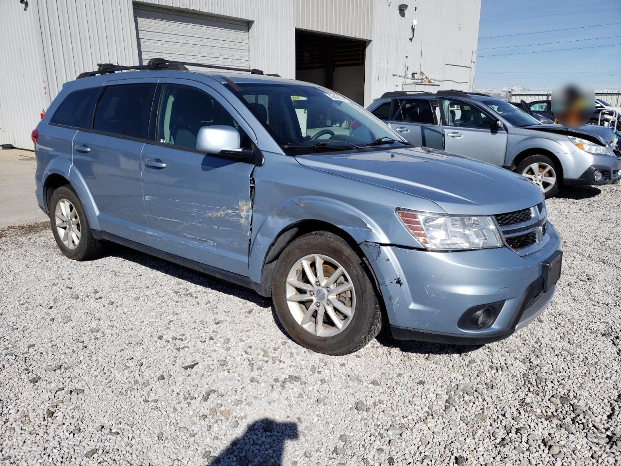 2013 Dodge Journey VIN 3C4PDDBG2DT506801 Copart auction photo, side / undercarriage damage thumbnail 4