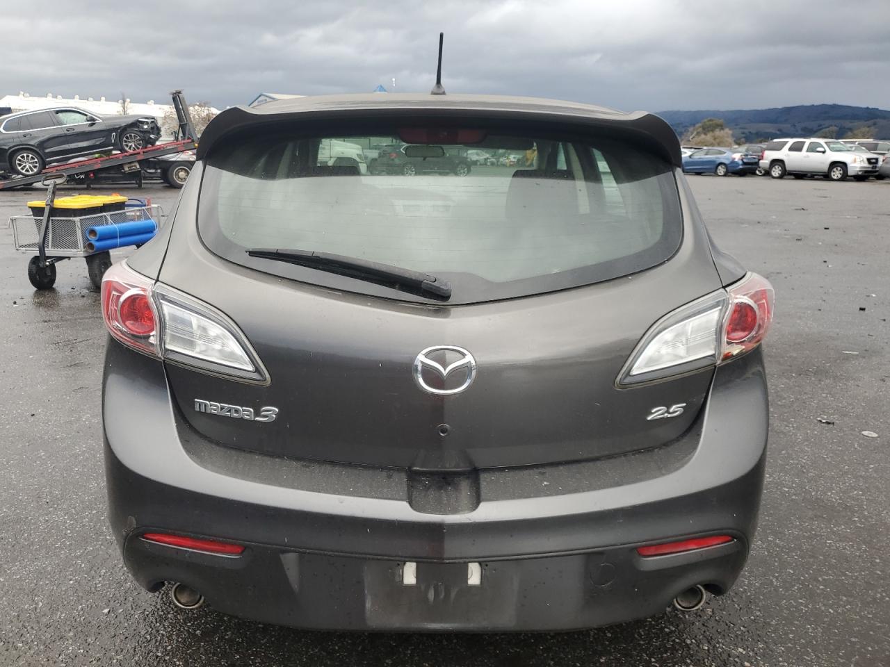 2012 Mazda 3 VIN JM1BL1L63C1512890 Copart auction photo, all over damage thumbnail 6