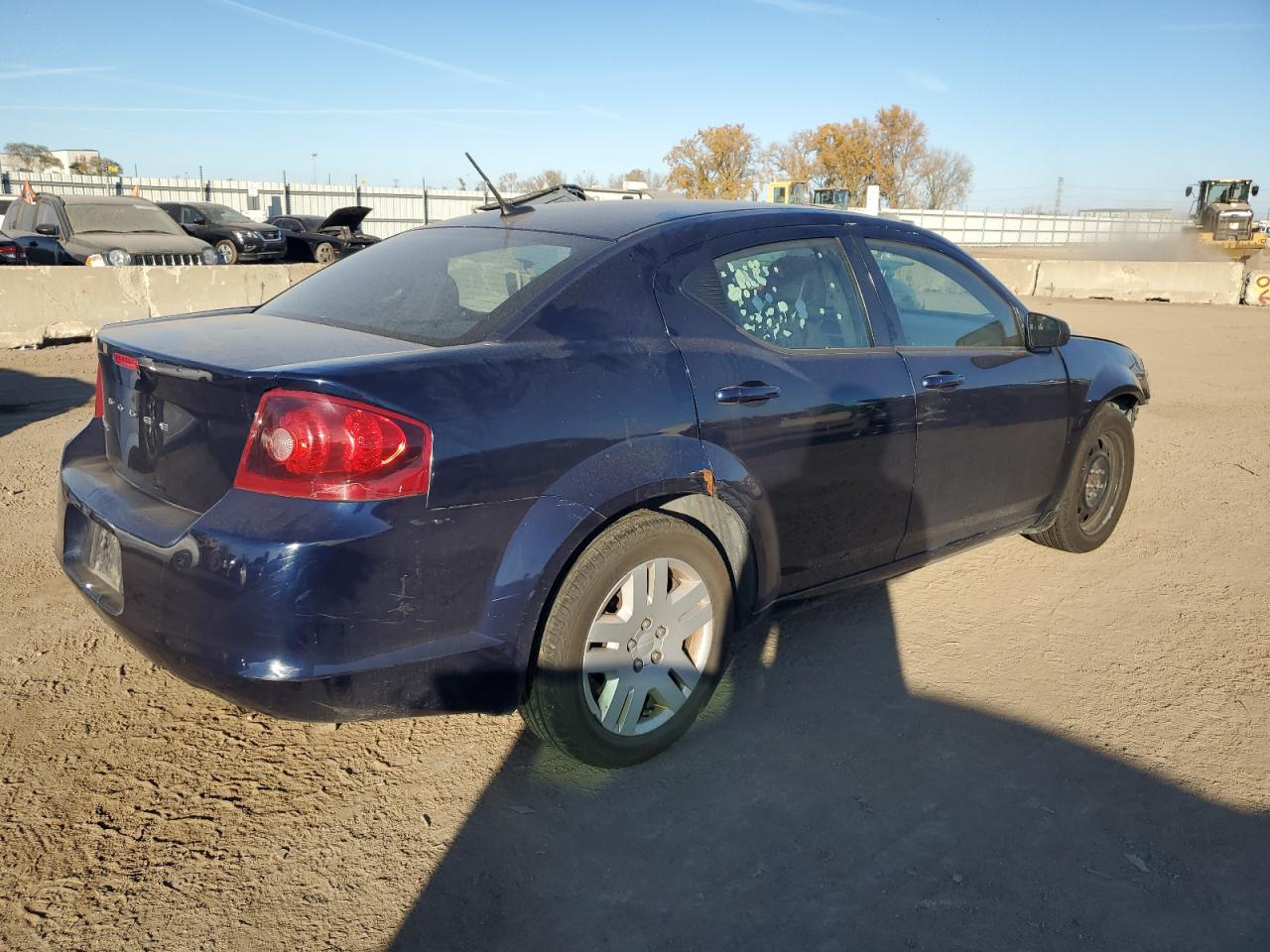 2014 Dodge Avenger VIN 1C3CDZAB3EN221662 Copart auction photo, front end damage thumbnail 3