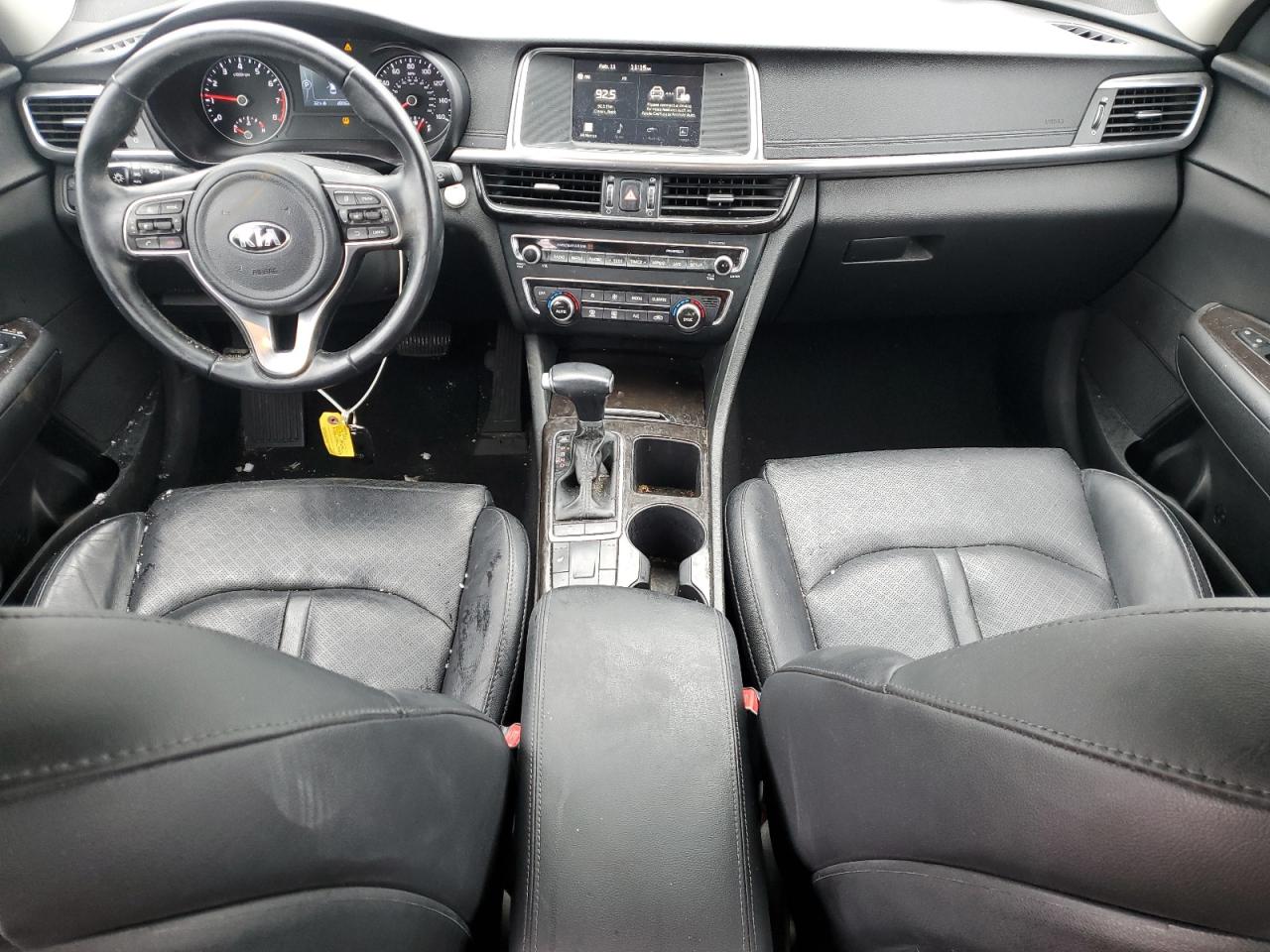 2017 KIA Optima VIN 5XXGU4L34HG149747 Copart auction photo, front end / rear end damage thumbnail 8