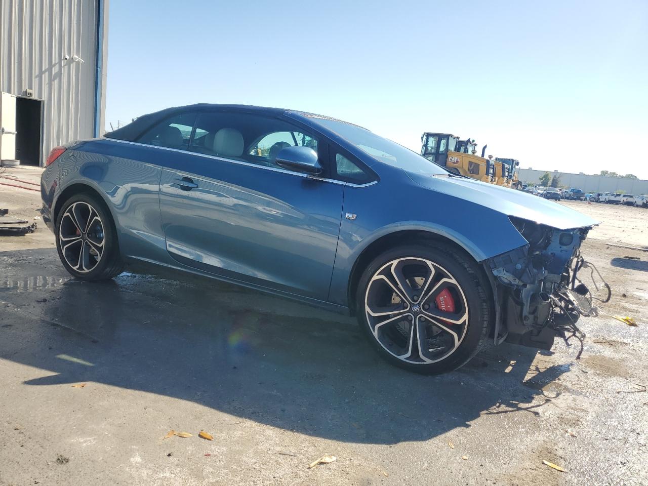 2016 Buick Cascada VIN W04WT3N50GG038315 Copart auction photo, front end damage thumbnail 4