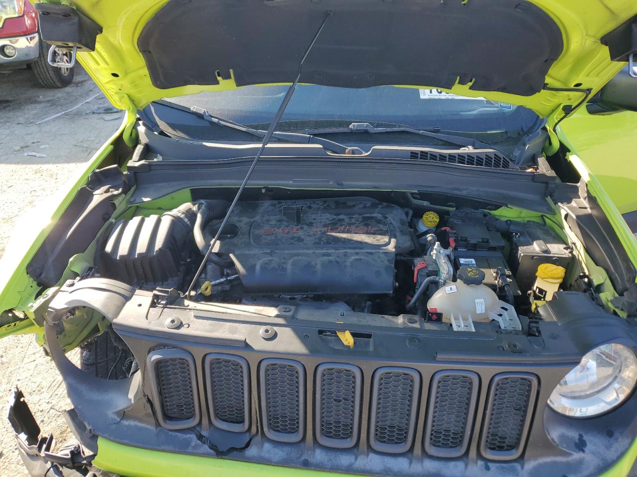 2017 Jeep Renegade VIN ZACCJBCB0HPF64434 Copart auction photo, front end / minor dent/scratches damage thumbnail 11
