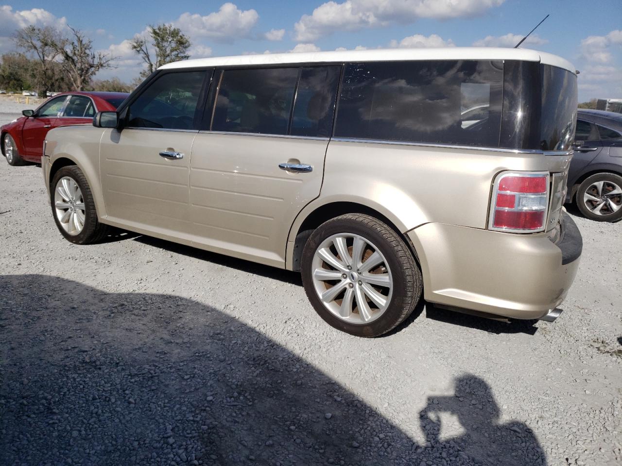2017 Ford Flex VIN 2FMGK5C88HBA08148 Copart auction photo, front end / rear end damage thumbnail 2