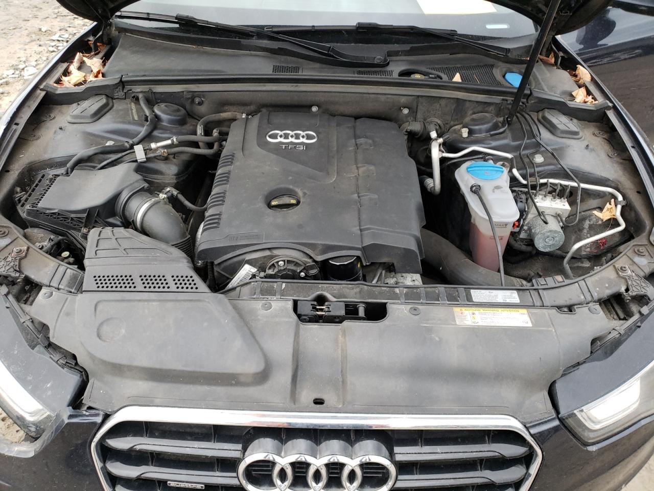 2016 Audi A5 VIN WAUM2AFR4GA022804 Copart auction photo, side / undercarriage damage thumbnail 12