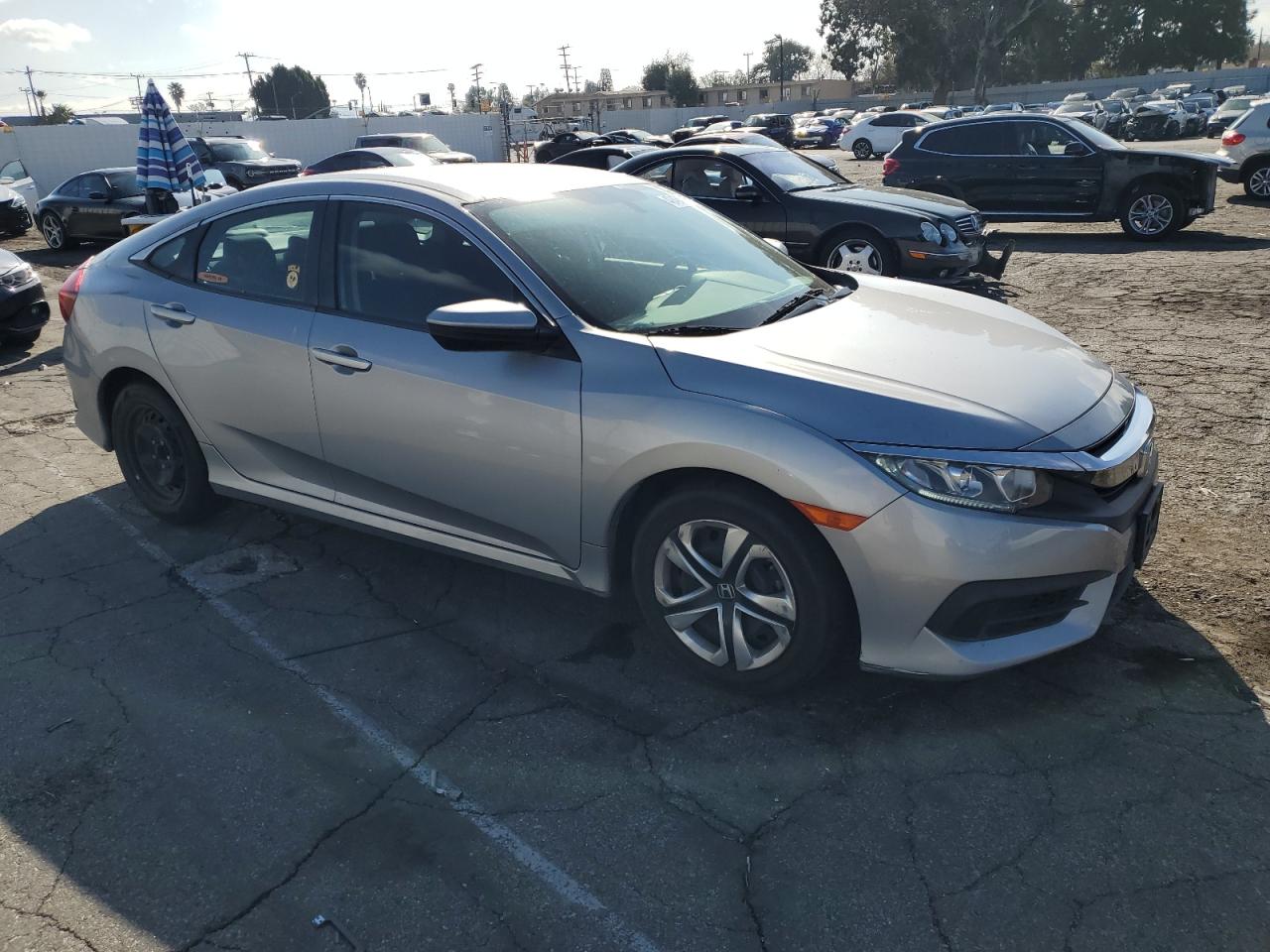2017 Honda Civic VIN 2HGFC2F57HH548957 Copart auction photo, minor dent/scratches damage thumbnail 4