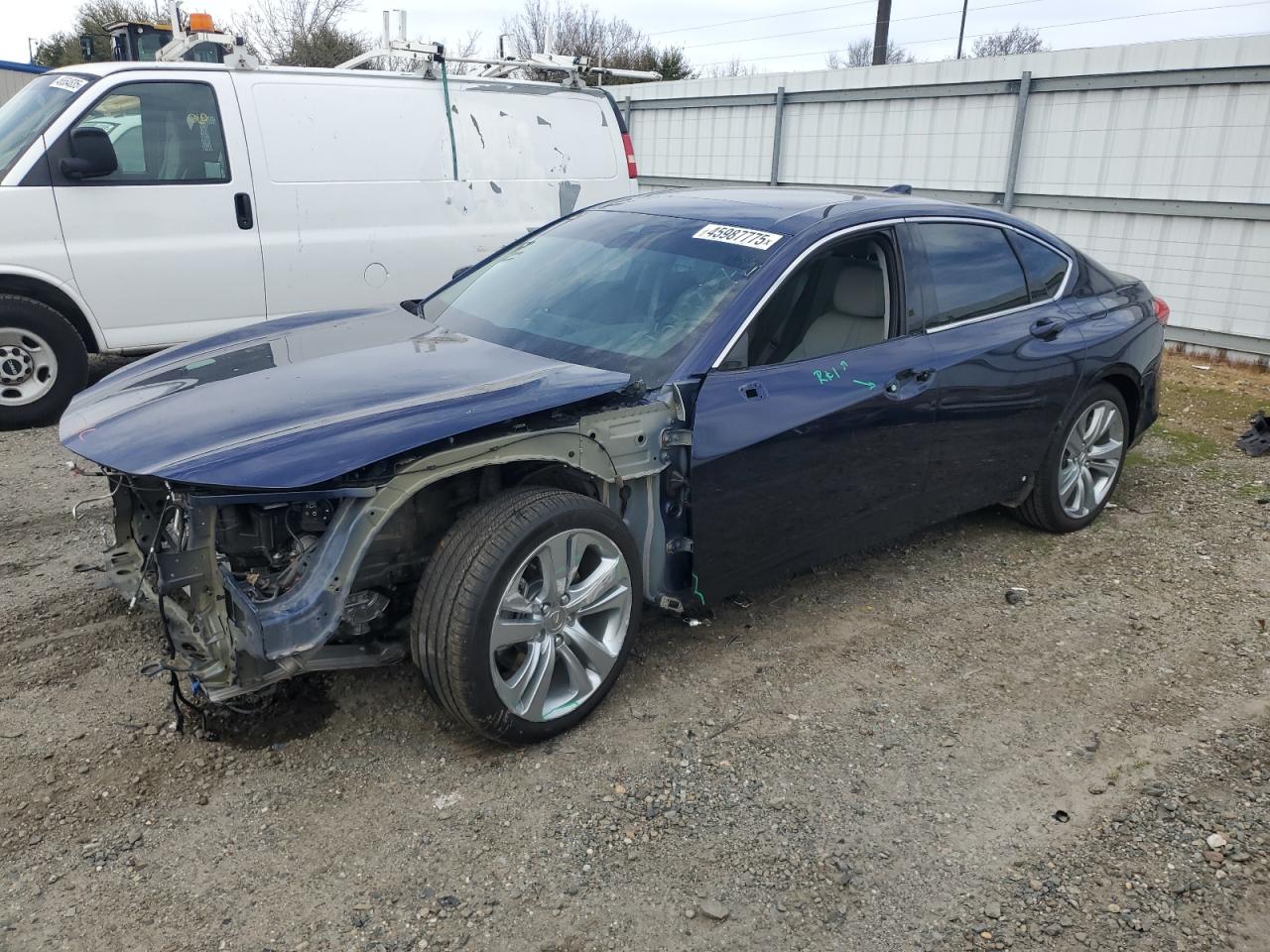 2022 Acura TLX VIN 19UUB6F45NA001155