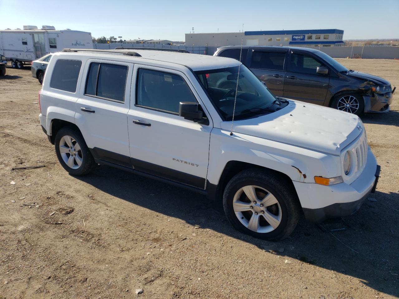 2014 Jeep Liberty (Patriot) VIN 1C4NJPBB2ED619449 Copart auction photo, hail damage thumbnail 4