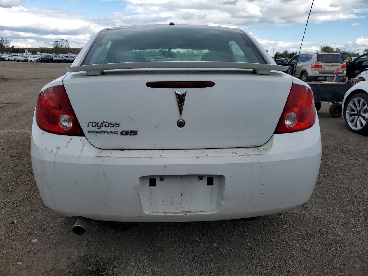 2008 Pontiac G5 VIN 1G2AL55F287302869 Copart auction photo, minor dent/scratches damage thumbnail 6