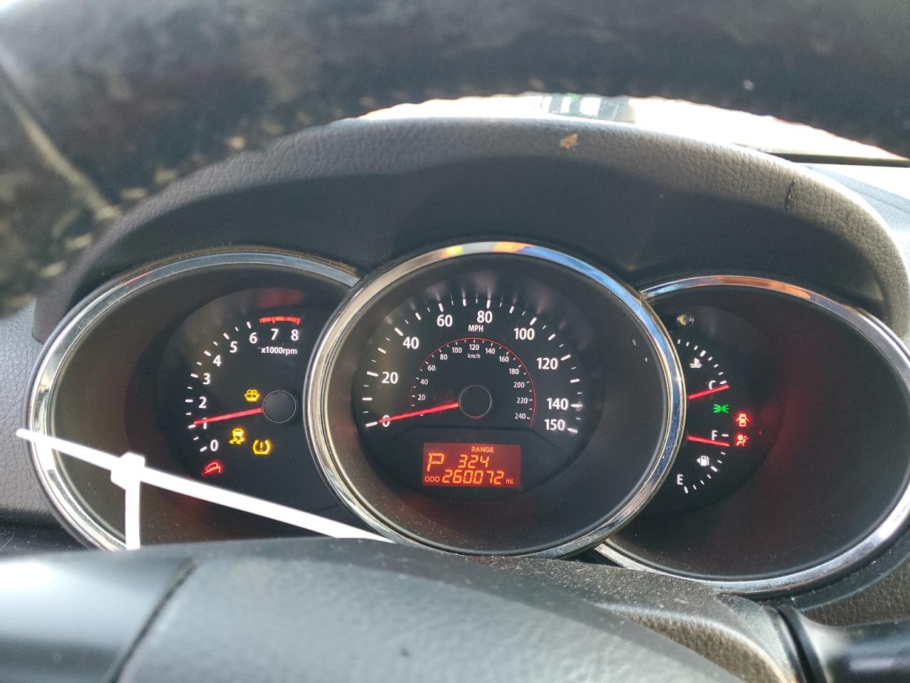 2013 KIA Sorento VIN 5XYKU3A60DG350116 Copart auction photo, front end / minor dent/scratches damage thumbnail 9