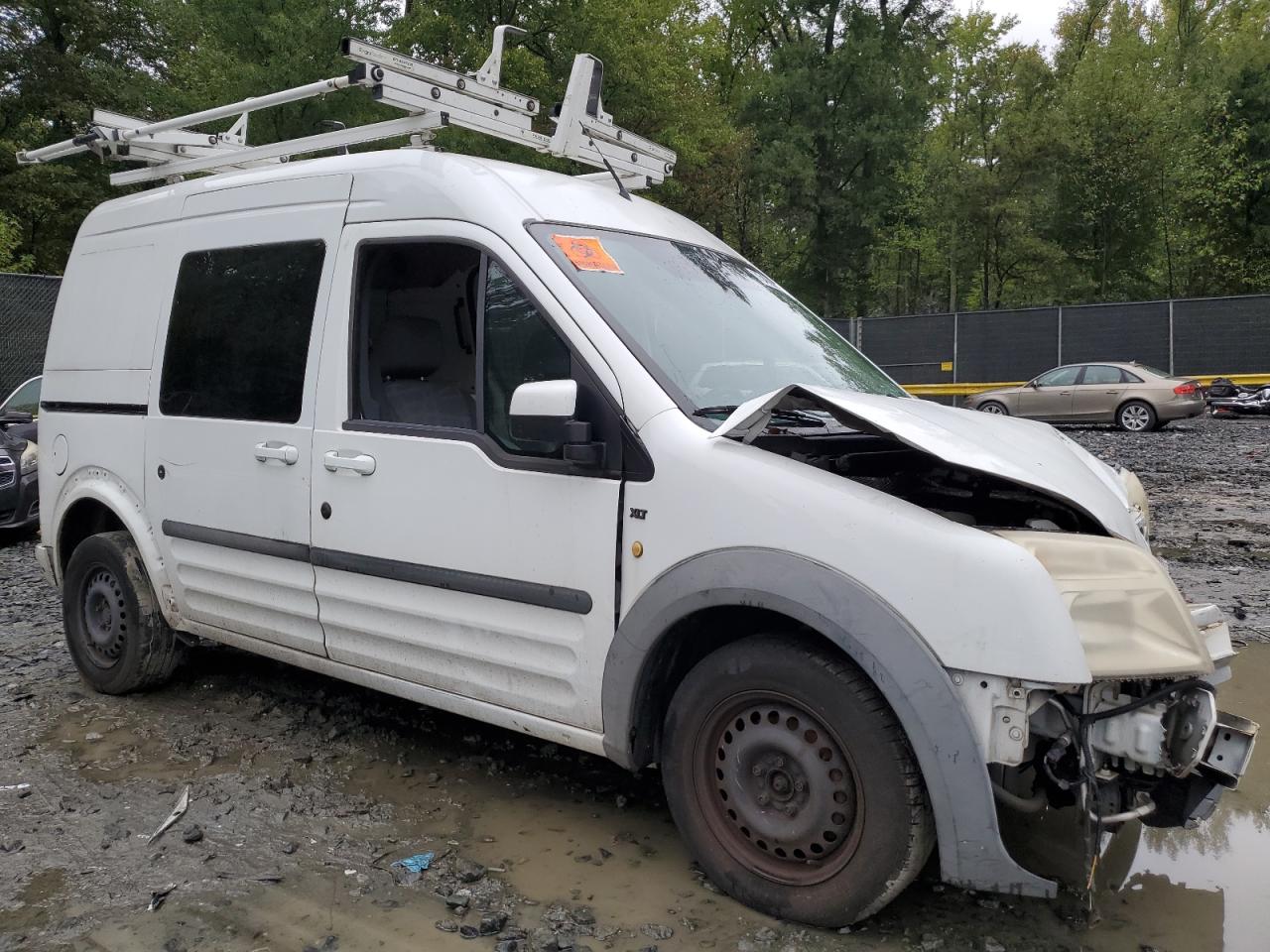 2013 Ford Transit VIN NM0KS9BN2DT134168 Copart auction photo, front end / rear end damage thumbnail 4