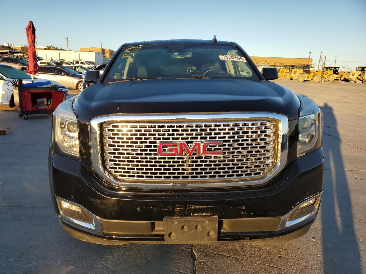 2017 GMC Yukon VIN 1GKS2CKJ6HR383402 Copart auction photo, rear end / side damage thumbnail 5