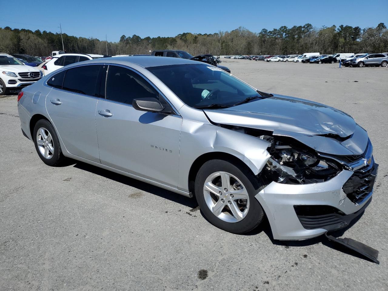 2021 Chevrolet Malibu VIN 1G1ZC5ST2MF081937 Copart auction photo, front end damage thumbnail 4
