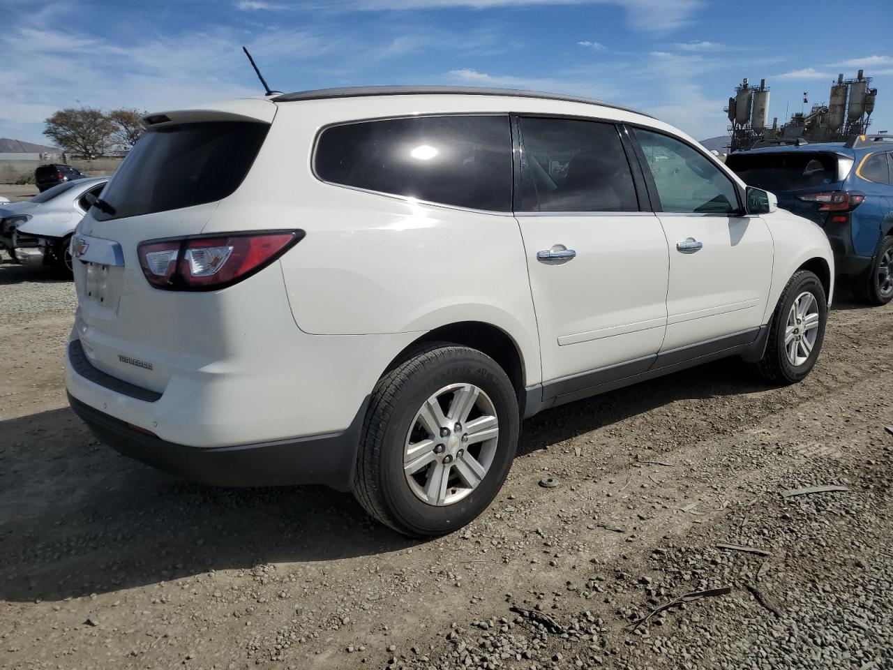 2014 Chevrolet Traverse VIN 1GNKRGKD3EJ163743 Copart auction photo, front end damage thumbnail 3