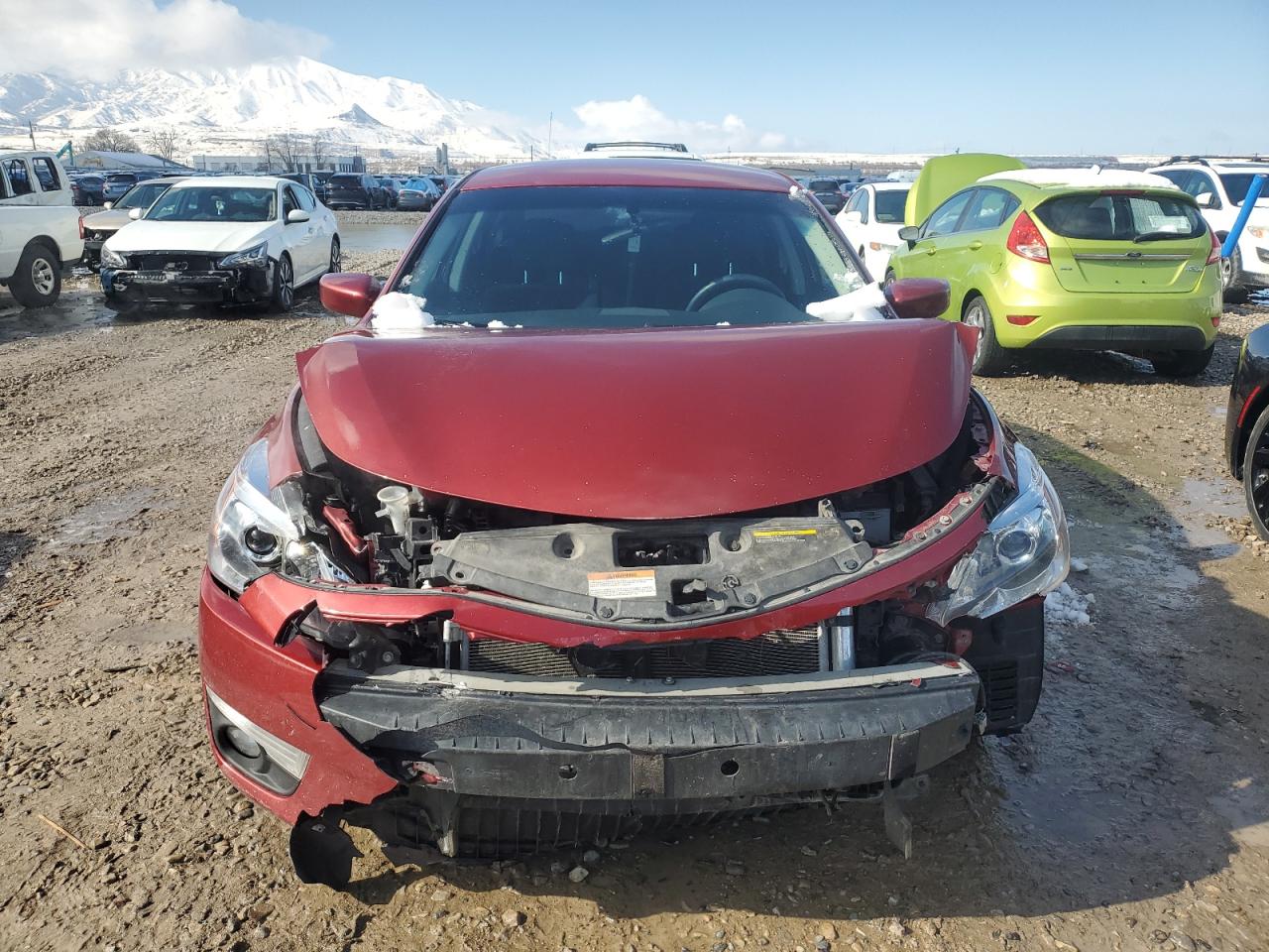 2015 Nissan Altima VIN 1N4AL3AP7FN376530 Copart auction photo, front end damage thumbnail 5