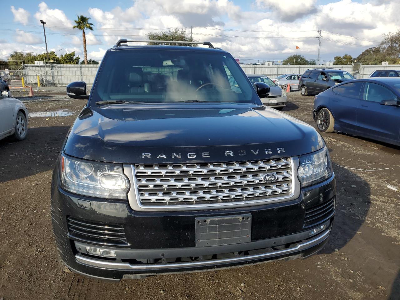2013 Land Rover Range Rover VIN SALGS2DF3DA106373 Copart auction photo, front end damage thumbnail 5
