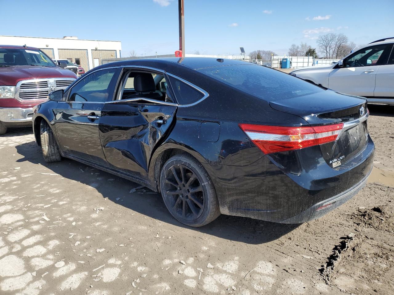 2015 Toyota Avalon VIN 4T1BD1EB3FU041636 Copart auction photo, side / front end damage thumbnail 2