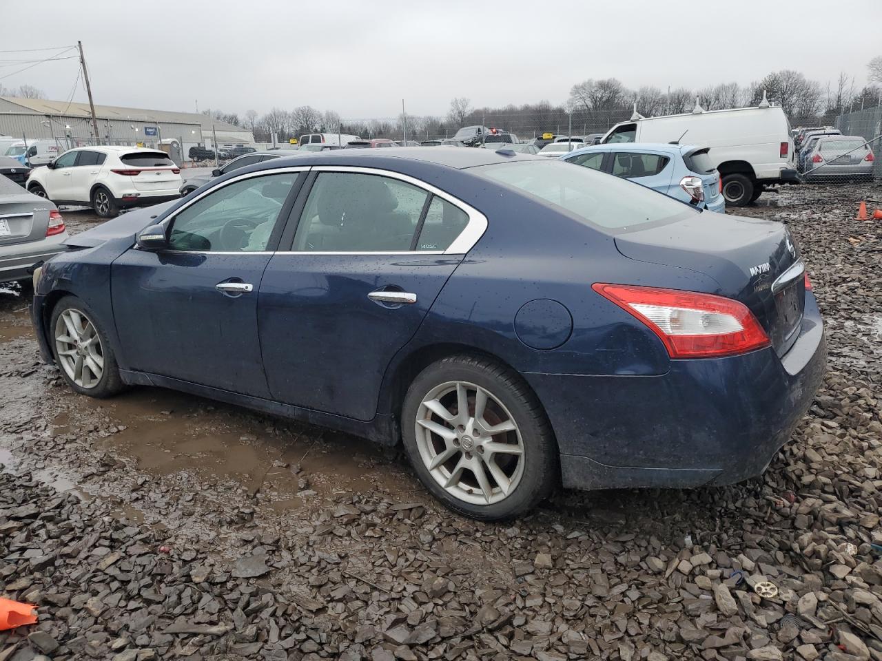 2010 Nissan Maxima VIN 1N4AA5AP6AC846374 Copart auction photo, front end / side damage thumbnail 2