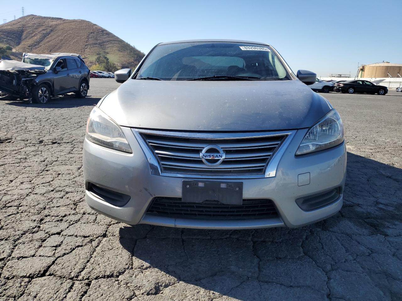 2014 Nissan Sentra VIN 3N1AB7AP8EL691665 Copart auction photo, side damage thumbnail 5