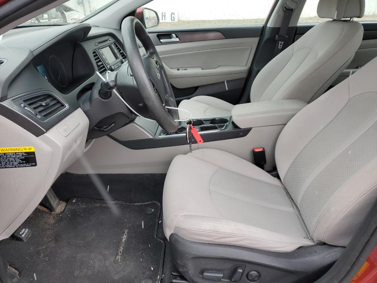 2015 Hyundai Sonata VIN 5NPE34AF1FH219617 Copart auction photo, front end damage thumbnail 7