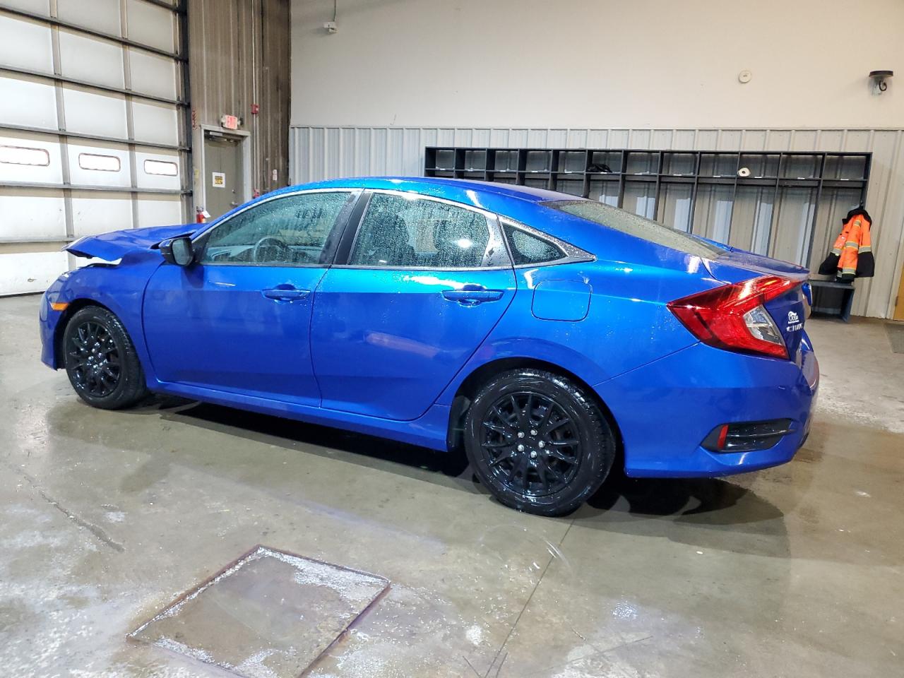 2017 Honda Civic VIN 19XFC2F52HE222039 Copart auction photo, front end / side damage thumbnail 2