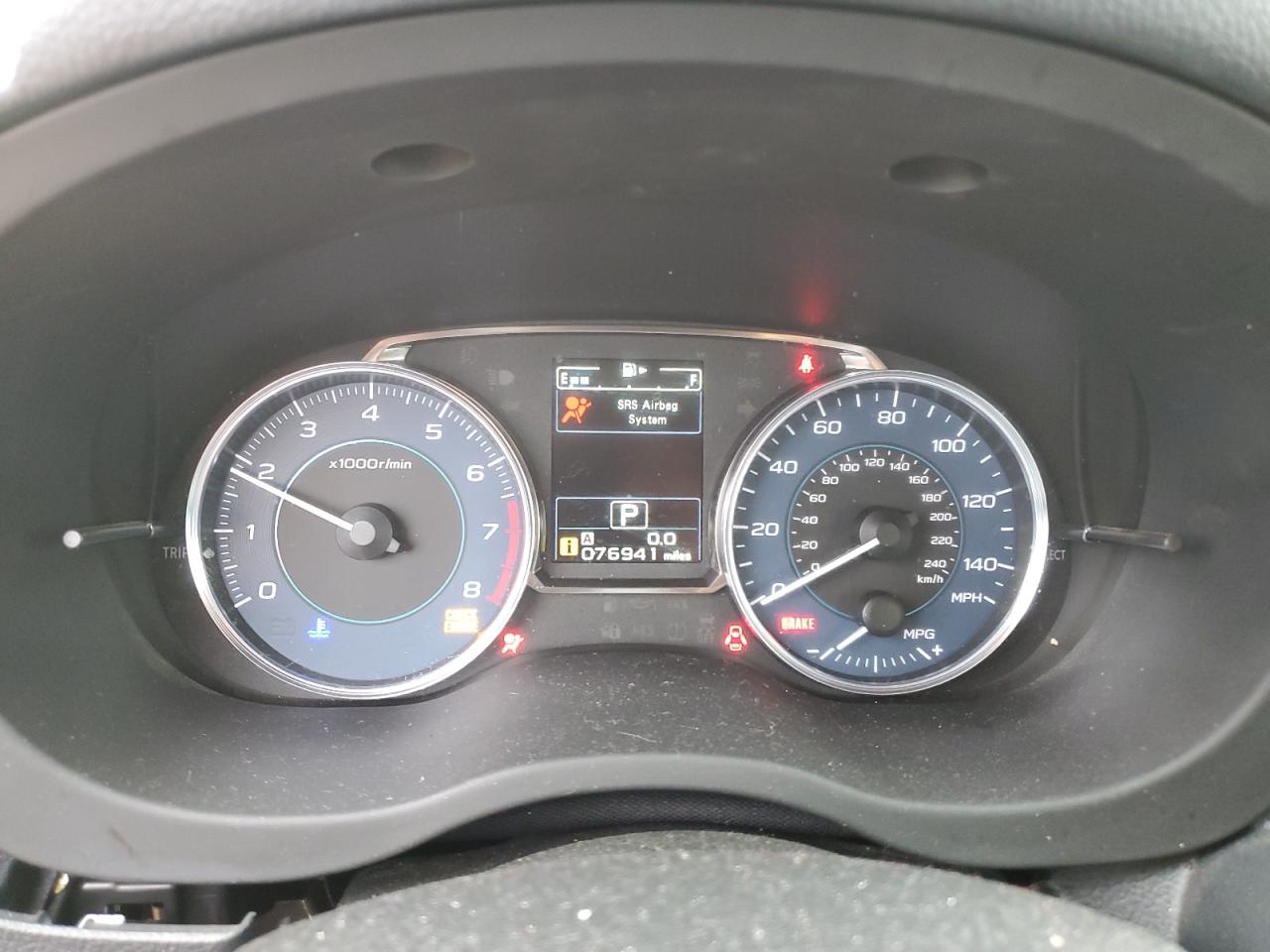 2015 Subaru Impreza VIN JF1GPAW63F8308694 Copart auction photo, front end damage thumbnail 9