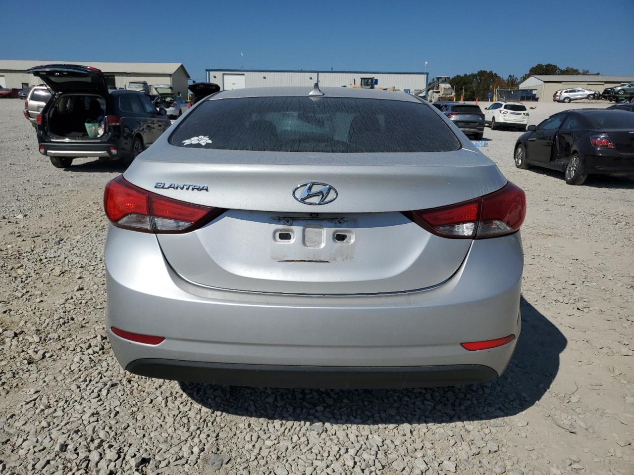 2014 Hyundai Elantra VIN KMHDH4AE7EU109207 Copart auction photo, front end damage thumbnail 6