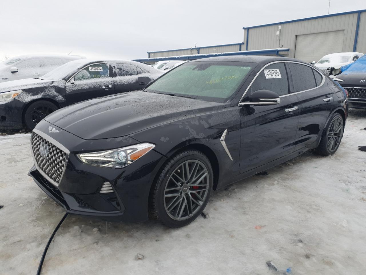 2019 Genesis G70 VIN KMTG54LE4KU031988