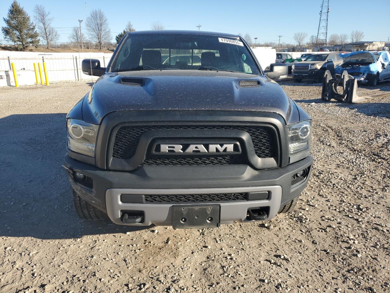 2016 RAM 1500 VIN 1C6RR7YT7GS259952 Copart auction photo, undercarriage / rear end damage thumbnail 5