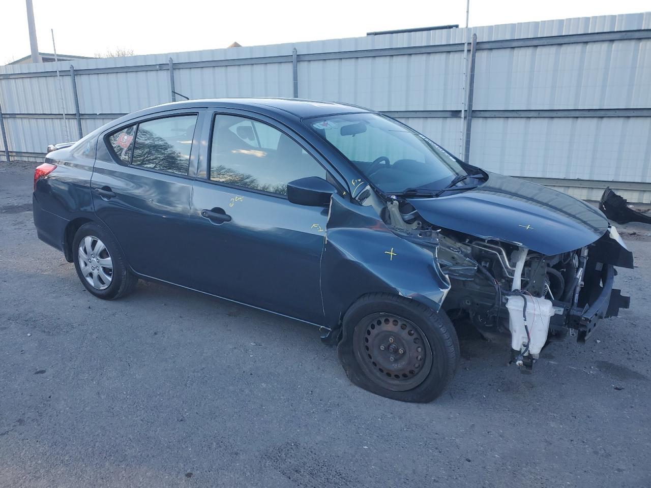 2017 Nissan Versa VIN 3N1CN7AP4HL893360 Copart auction photo, front end damage thumbnail 4