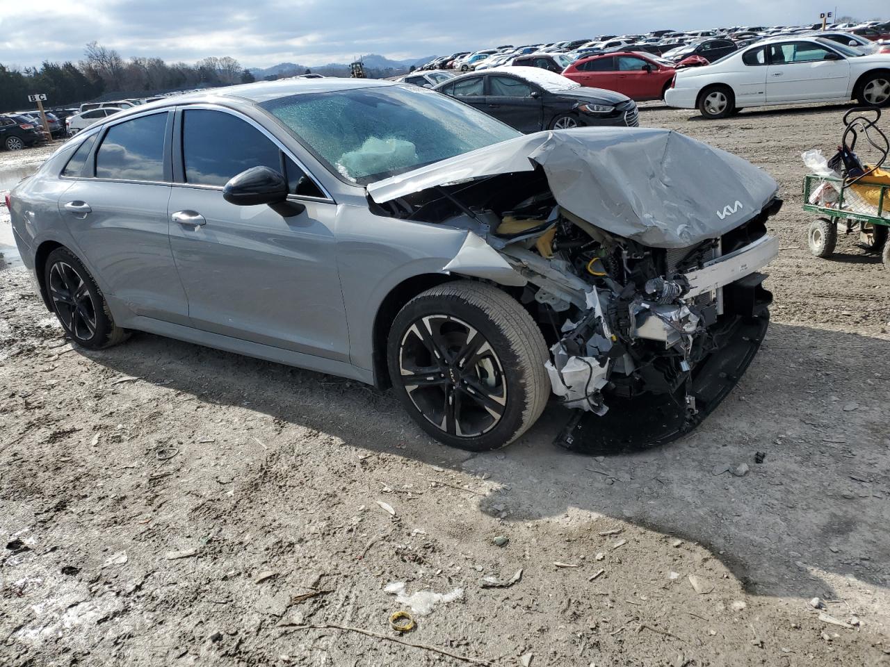 2024 KIA K5 VIN 5XXG64J23RG248470 Copart auction photo, front end damage thumbnail 4
