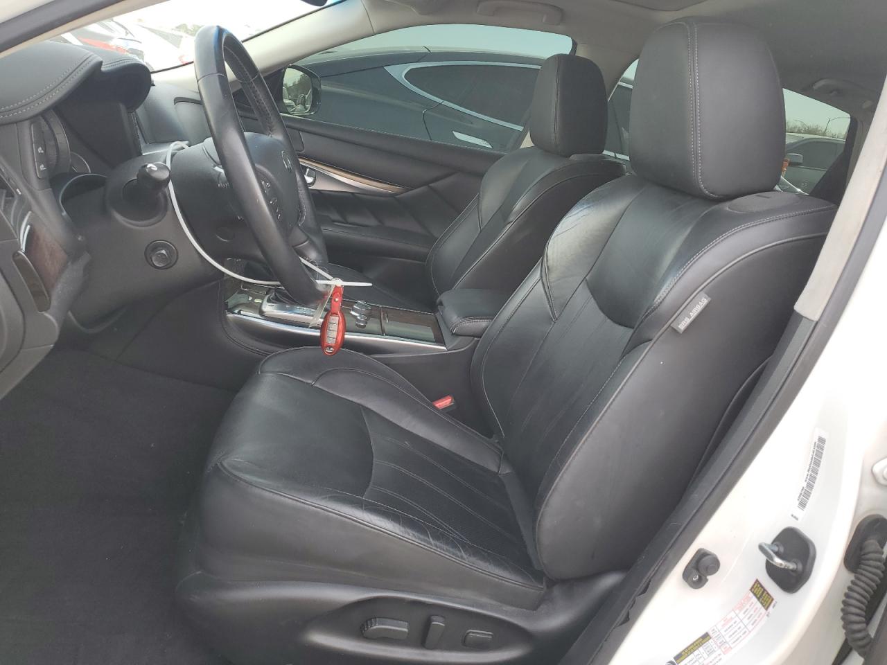 2017 Infiniti Q70 VIN JN1BY1PPXHM170500 Copart auction photo, front end / rear end damage thumbnail 7