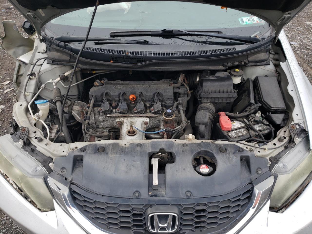 2013 Honda Civic VIN 2HGFB2F52DH539693 Copart auction photo, all over / undercarriage damage thumbnail 12